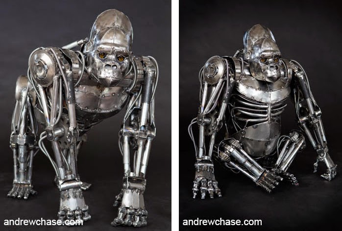 06-Gorilla-Andrew-Chase-Recycle-Fully-Articulated-Mechanical-Animal-www-designstack-co