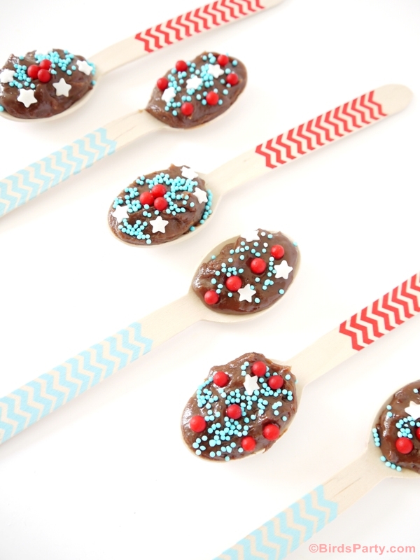 Recette | Bouchées Chocolatées Pour le 14 Juillet | BirdsParty.fr Recette | Bouchées Chocolatées Pour le 14 Juillet | BirdsParty.fr