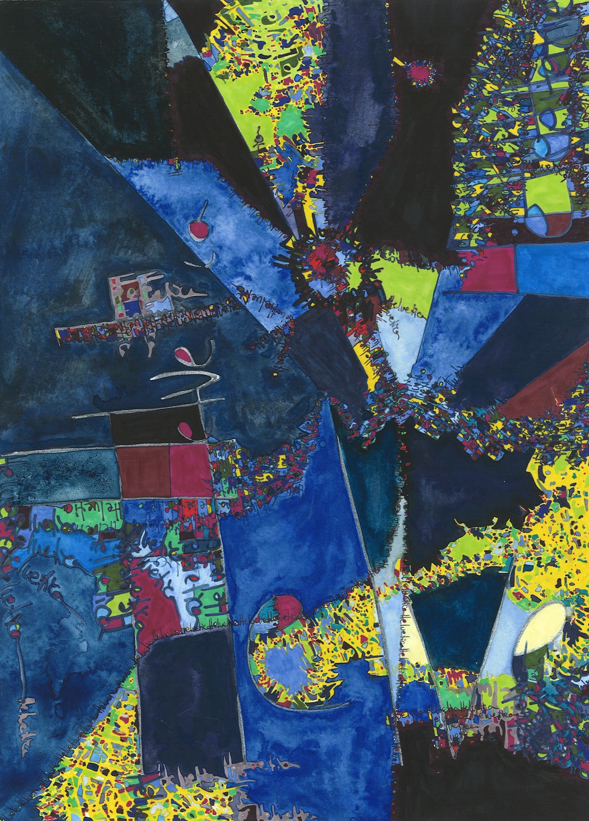 The New Postliterate A Gallery Of Asemic Writing 3 from Alexis Cohen