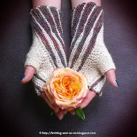 Free Knitting Pattern: Windings Mitts