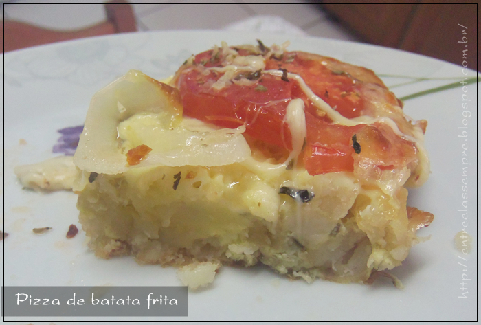 Pedaço  Pizza de batata frita