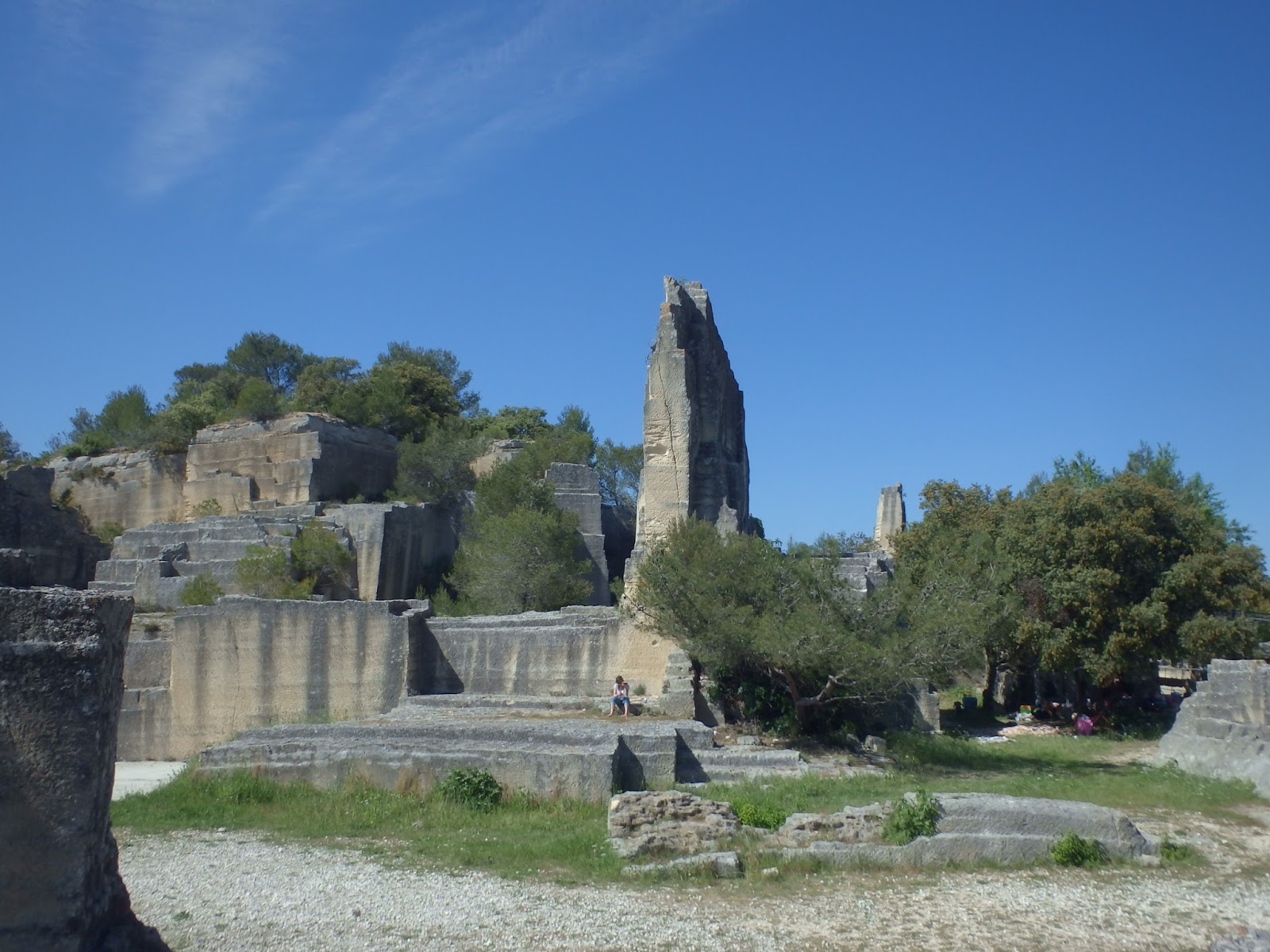 hérault insolite Les carrieres du bon temps à Junas