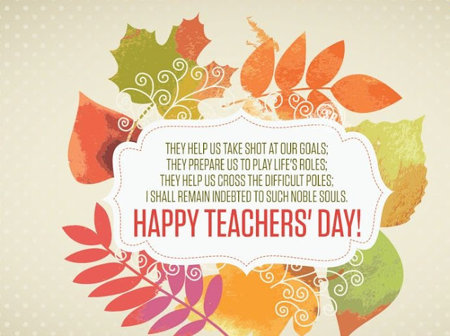 Teachers day wishes cards