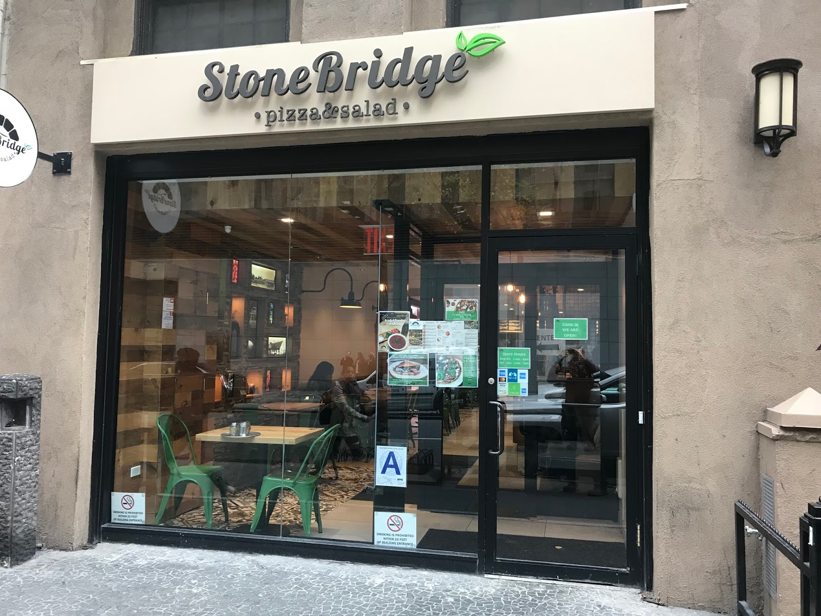 31 Days of Pizza Day 30, 2017 Stone Bridge Pizza & Salad (Midtown, NYC)