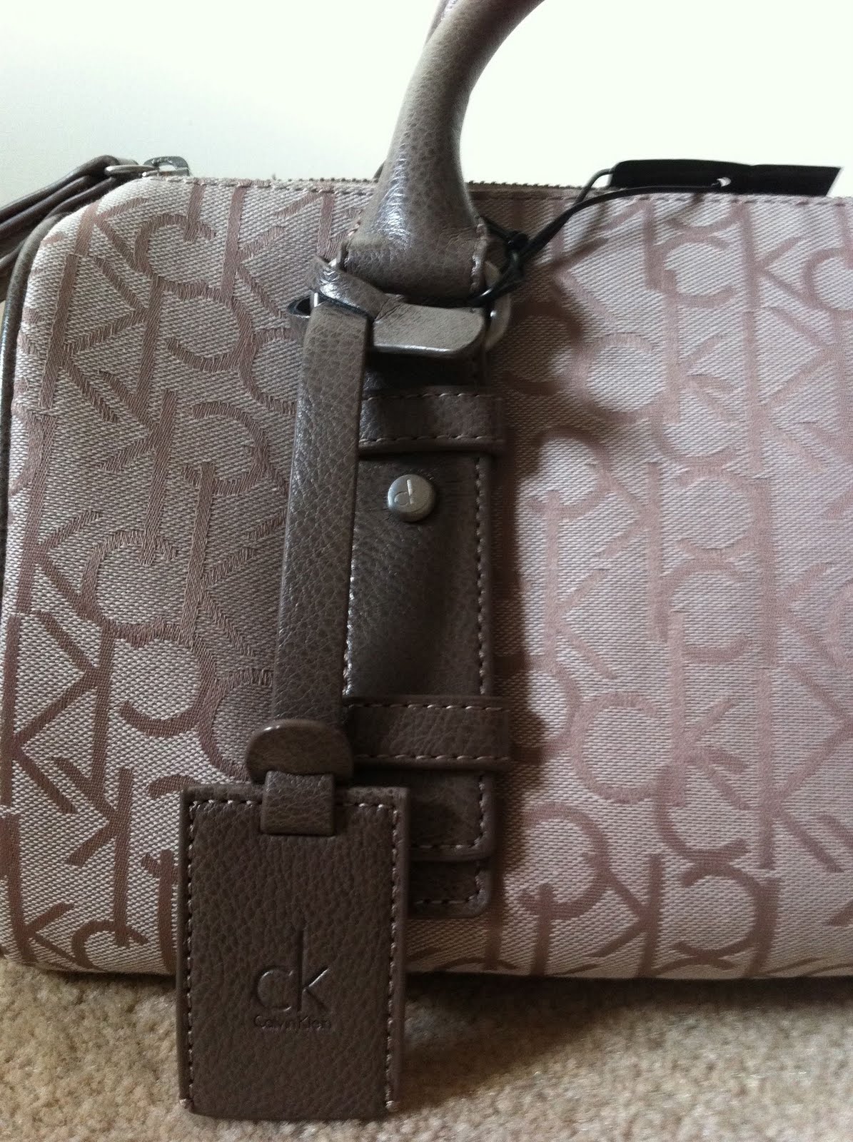 Discounted Genuine Handbags: (SOLD) Calvin Klein Handbag For Sale
