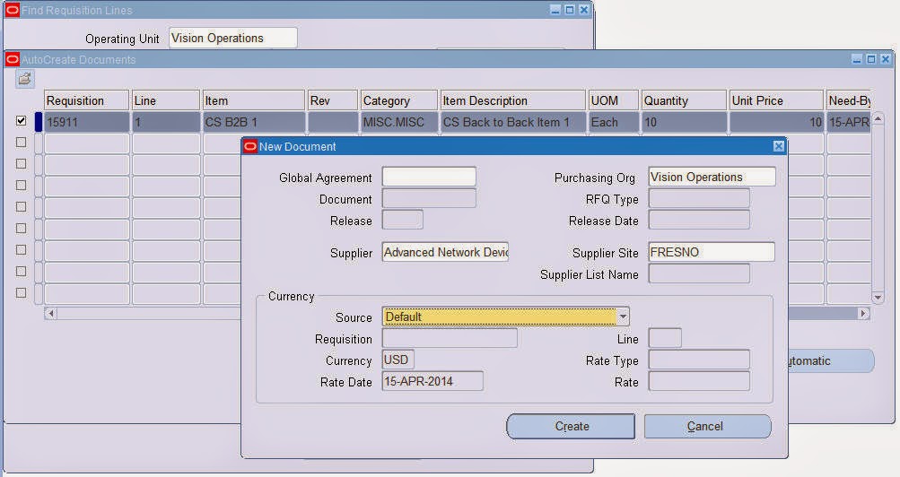 ERPCIRCLES BacktoBack Sales Order Cycle In Order Management