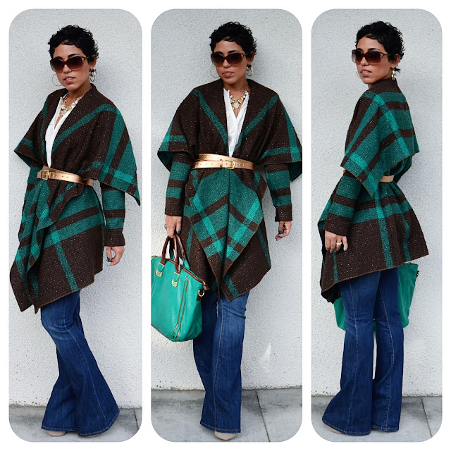 OOTD: DIY Blanket Jacket + Pattern Review V8696 |Fashion, Lifestyle ...