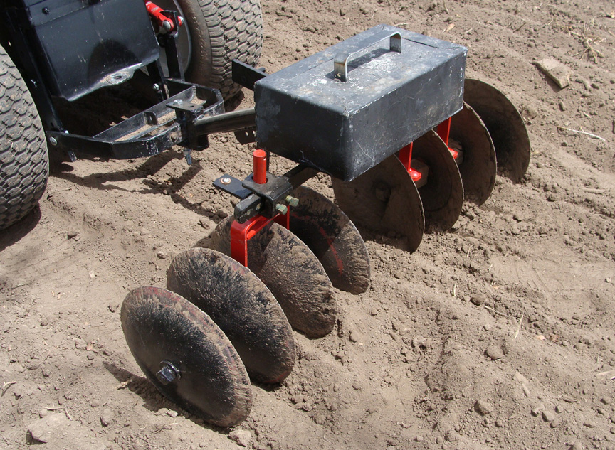 Gardening Garden Tractor Disk Harrow Complete