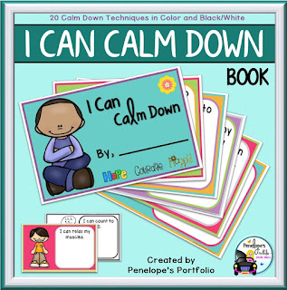 I Can Calm Down Mini Book