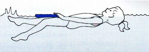 kickboard kicking swimming drills practice knees keep under beginners