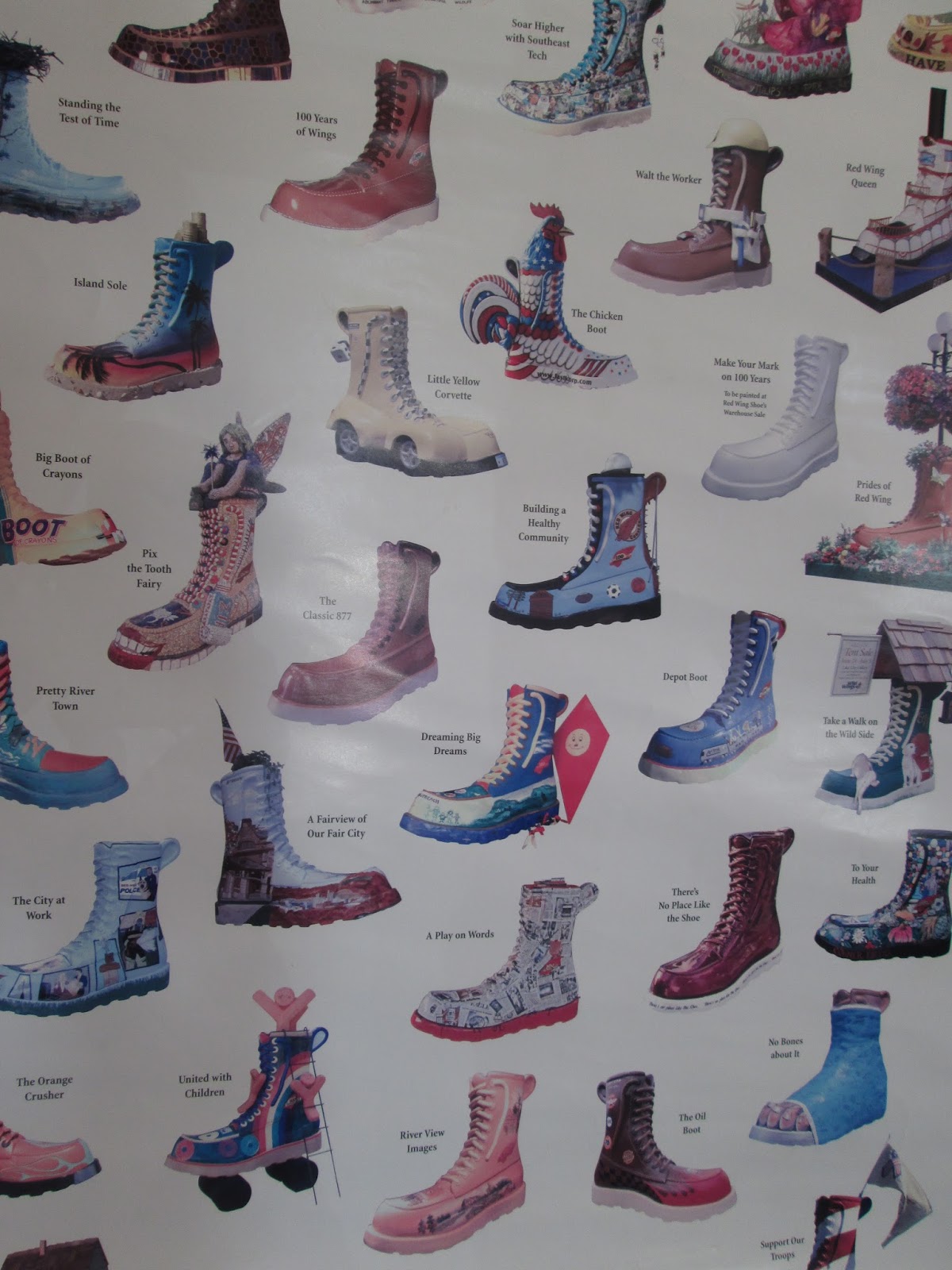 Bill and Jan RVing the USA The Biggest Boot in the World