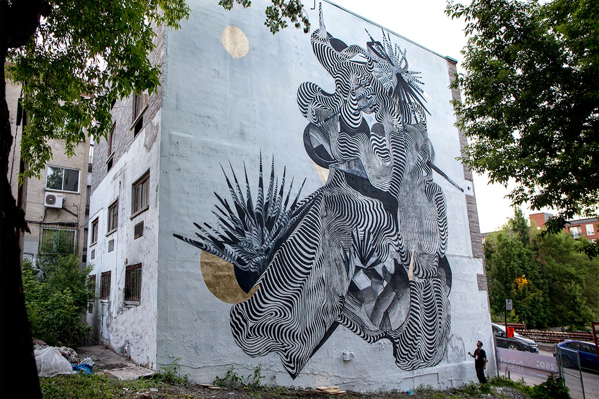 2501 New Mural Montreal, Canada StreetArtNews