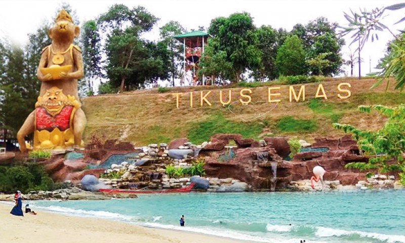 Pantai Tikus Emas, Objek Wisata Baru di Bangka Yang Wajib