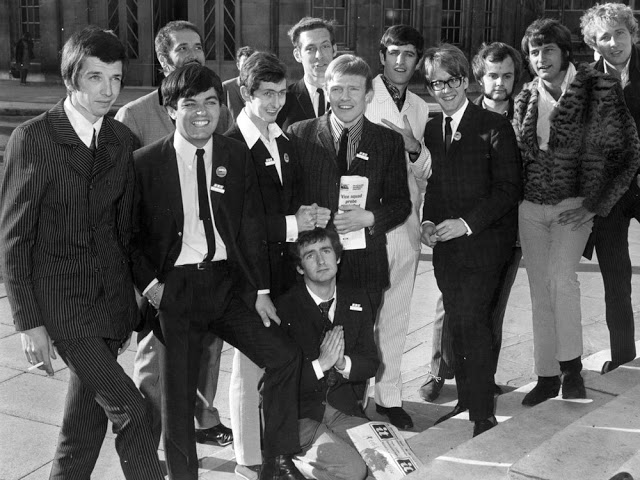 Pirate radio DJs went to work for the BBC. Dave Cash (fourth from the left) and his group of ex-pirate DJs. Pirate Radio and Sealand and Other stories of Rock, Radio, and Regulations. Marchmatron.com Pirate radio DJs went to work for the BBC. Dave Cash (fourth from the left) and his group of ex-pirate DJs. Pirate Radio and Sealand and Other stories of Rock, Radio, and Regulations. Marchmatron.com