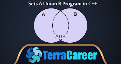 Sets A Union B Program in C++