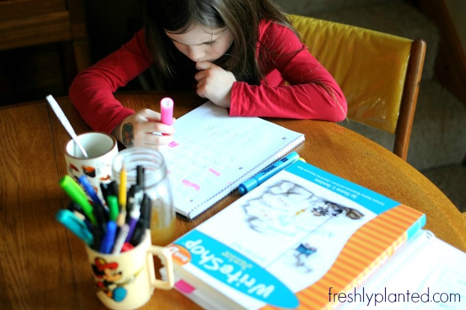 A fun, hands-on writing curriculum to help your active reader become a writer too
