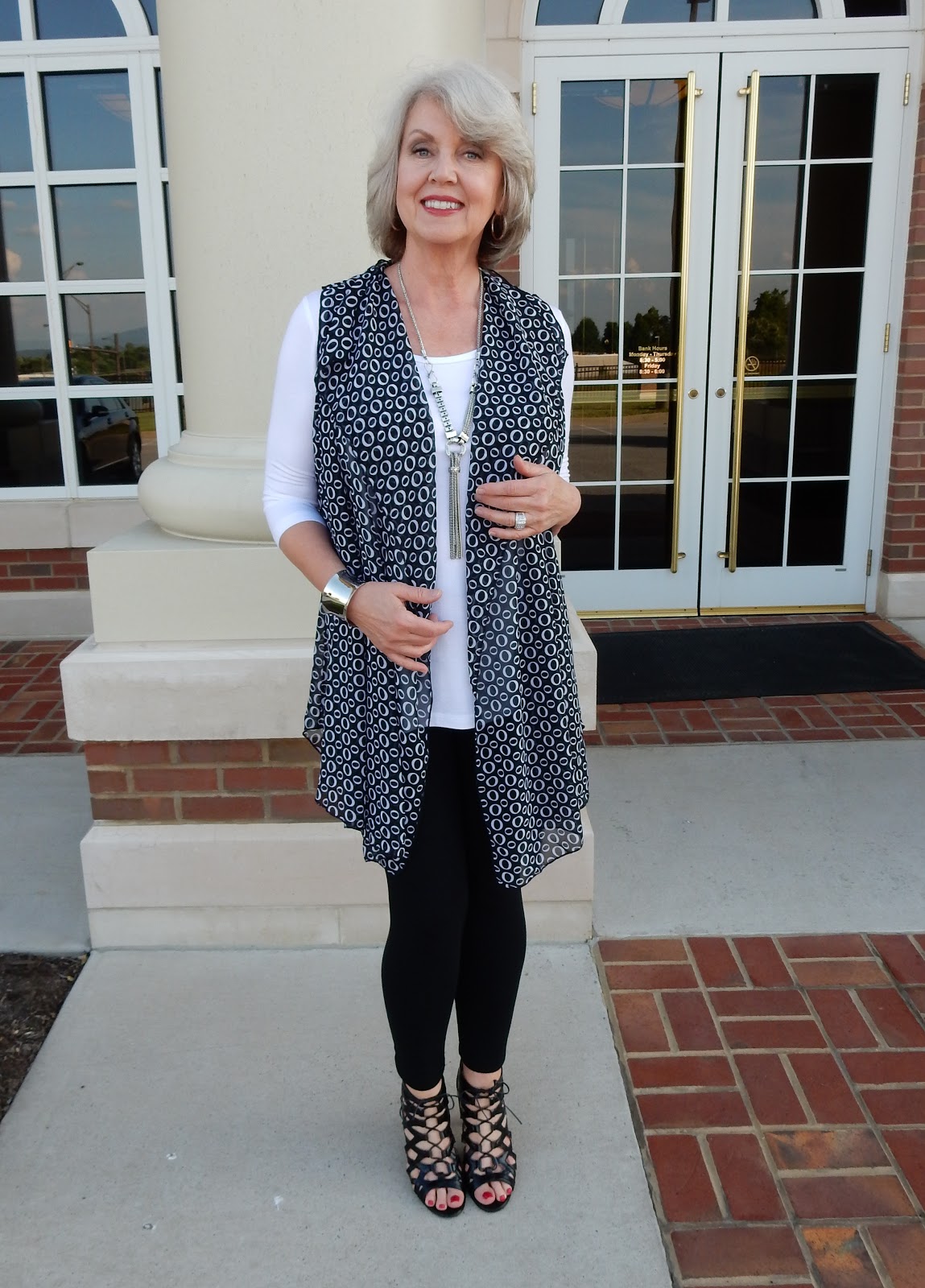 Fifty, not Frumpy: Covered Perfectly Vest and Tunic