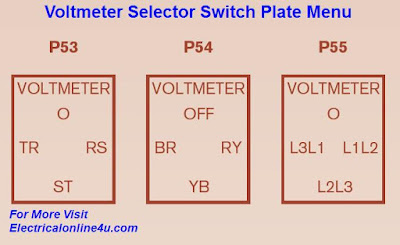 Wiring Diagram Voltmeter Selector Switch - Home Wiring Diagram