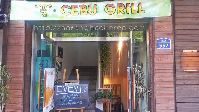 The Best of Filipino Food in Korea at Cebu Grill and Live Bar