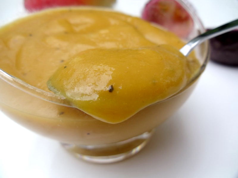 Gourmande ou passionnée... Compote mangue, passion