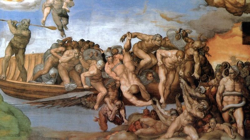 Gates of Hell, detail from the Last Judgment Gates of Hell, detail from the Last Judgment