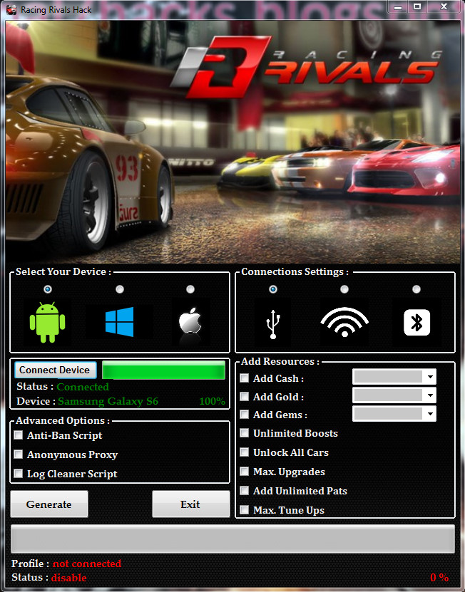 racing rivals hack iphone 6s