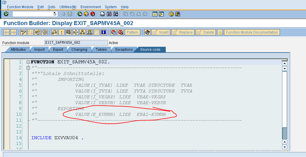 SAP TECH: Enhance the transaction 'VA01' , To set the default value to ...