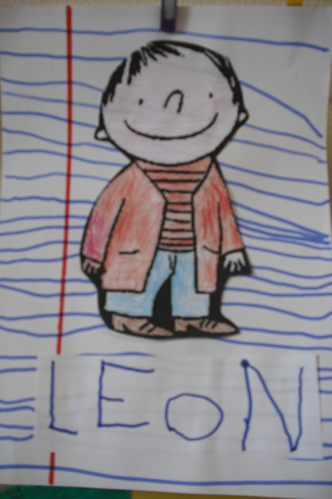 Ecole Maternelle Vitteaux La rentrée avec Léon