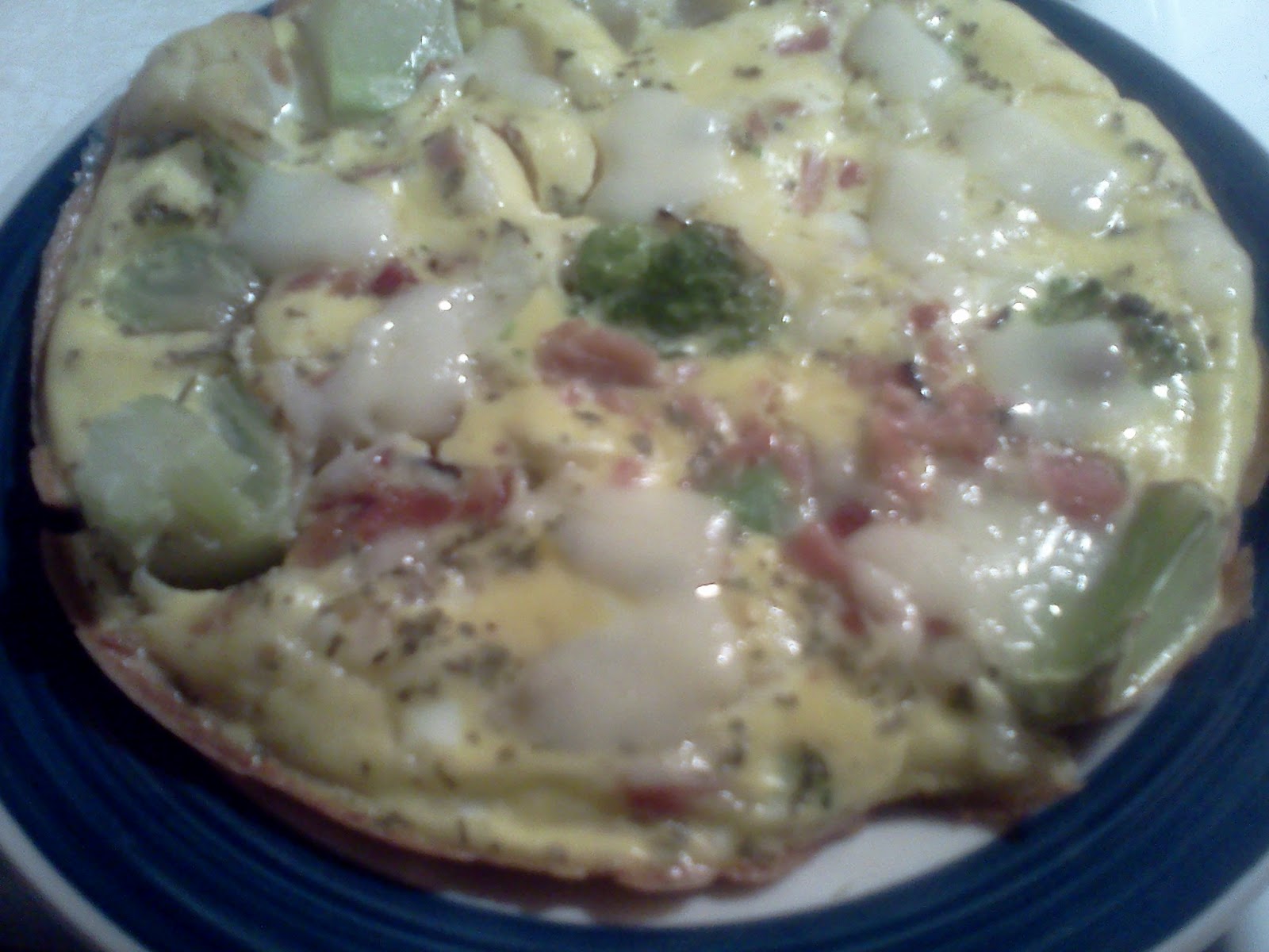JenMarie80 Ham, Swiss & Broccoli Frittata