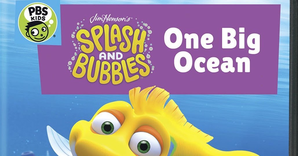 Make a Splash Hop Splash and Bubbles Coloring Page + One Big Ocean DVD