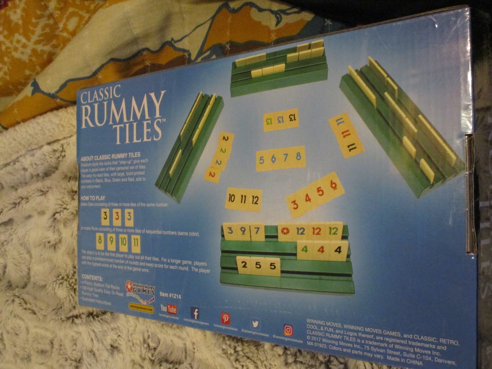 Missy's Product Reviews : Classic Rummy Tiles from Winning Moves ...