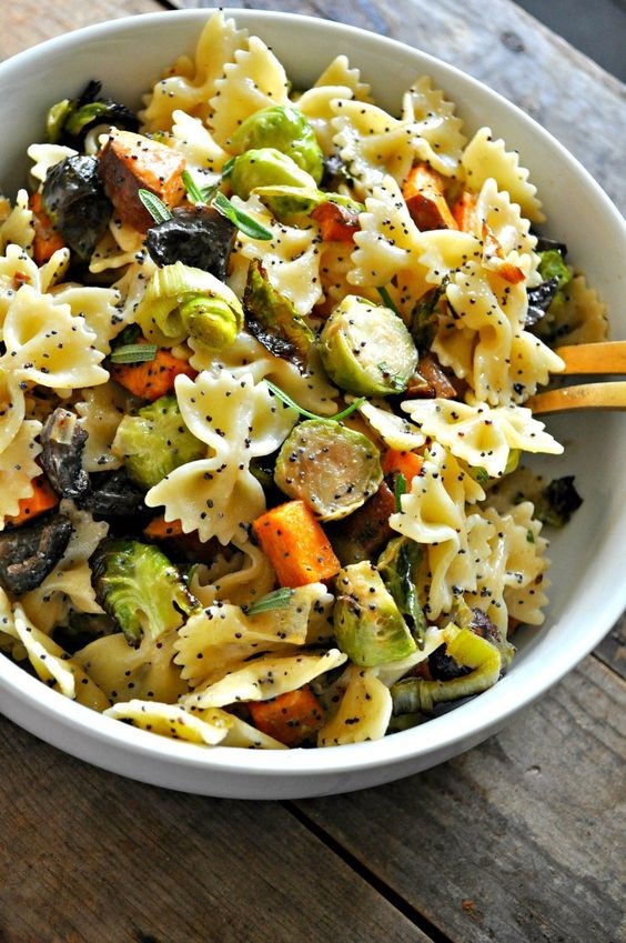 Vegan Fall Pasta Salad