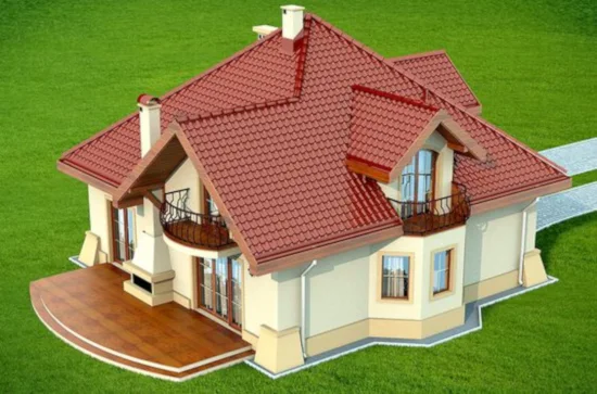 desain rumah rumah eropa sederhana
