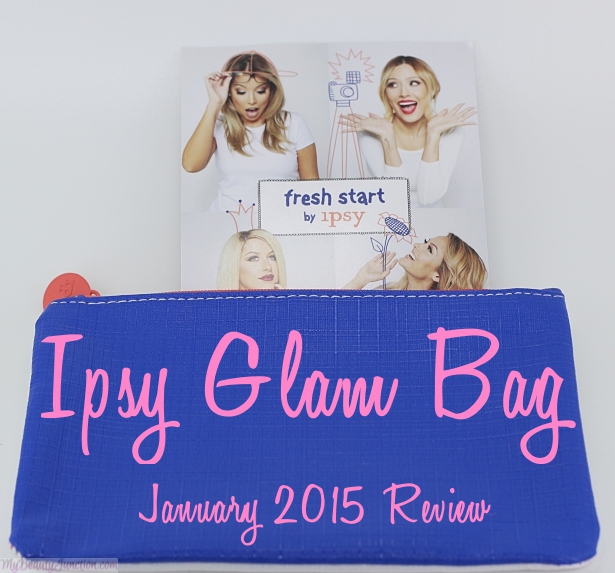 Ipsy Glam Bag January 2015 review