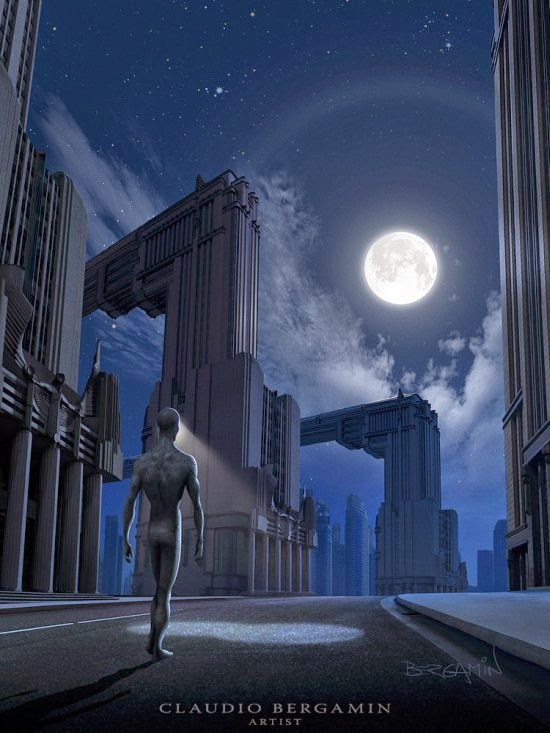 Fantasia e ficção científica nas fantásticas ilustrações de Claudio Bergamin Claudio Bergamin deviantart ilustrações photoshop ficção científica fantasia