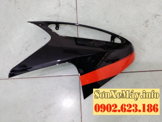 Sơn phối màu xe Honda Sh màu trắng cam đen