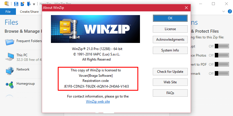 Winzip Activation Code For Free