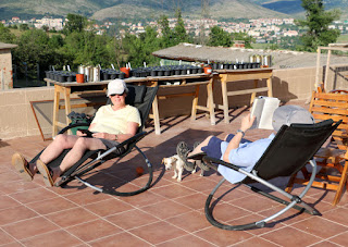 Parents enjoying their holiday Parents enjoying their holiday