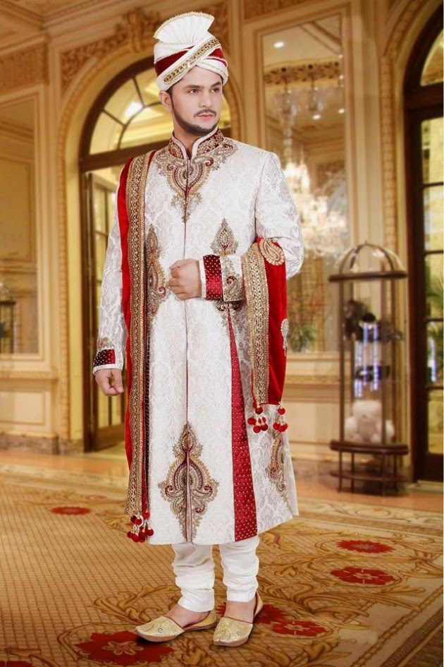 Designer Grooms Wear 2012 | Wedding Dresses For Gents ...
