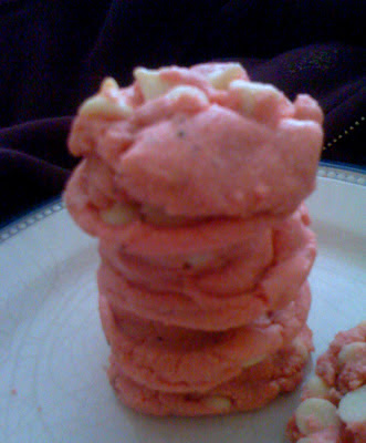 pink cookies