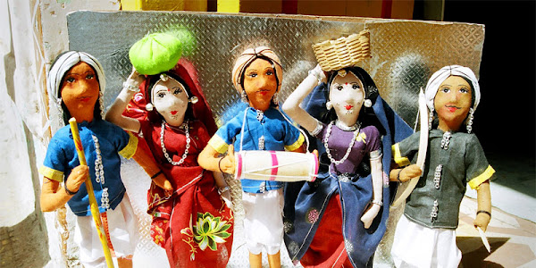 "आदिवासी गुड़िया कला" झाबुआ जिले की पुरातन संस्कृति - Jhabua dolls