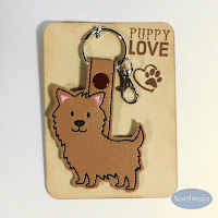 Cairn Terrier Dog Breed Key Fob
