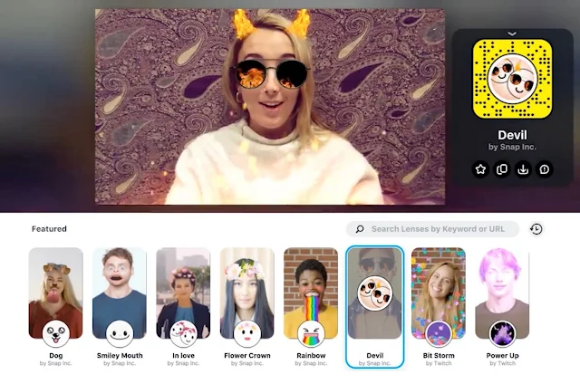 You can now use Snapchat lenses in Twitch, Google Hangouts, and other desktop apps