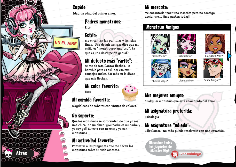 Monster High Alice Monster High Cupid Biografia vrogue.co