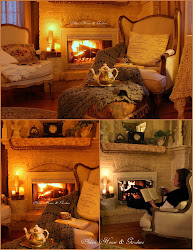 fireside romantic tea fireplace cozy english chair warrengrovegarden warm gardens aiken teacup chintz sheep cookies found another some go dream