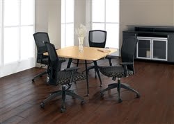 Talk About Chair Small Square Meeting Table