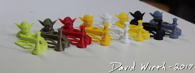 results of 3d printer filament, types, different