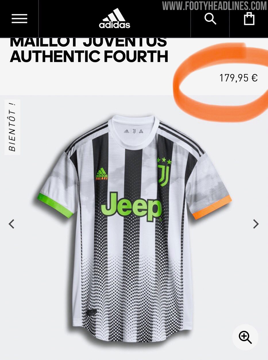 Retails Insane 180 Euro Adidas Juventus Palace 19-20 Fourth Kit - Waiting Release - Footy Headlines