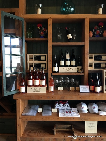 interior of Coelho Winery tasting room in Amity in Willamette Valley in Oregon interior of Coelho Winery tasting room in Amity in Willamette Valley in Oregon