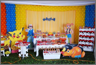 Festa com Tema Pokemon Festa com Tema Pokemon
